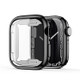 For Apple Watch Series 4/5/6/SE 44mm DUX DUCIS Somo Series Electroplated Protector Bumper Frame Anti-Scratch TPU Shell - Black