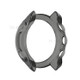 Soft TPU Sleeve Cover Protective Hollow Case for Garmin Forerunner 245/Forerunner 245M - Transparent Black