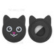 Cat Style Pet Tracker Anti-loss Cover TPU Protective Case for Apple AirTag  - Black