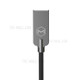 Mcdodo 1.2m Nylon Braided Auto Disconnect Lightning 8Pin Charging USB Cable - Grey