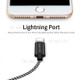 DUX DUCIS 3-Meter Woven Pattern Lightning 8Pin Data Sync Charging Cable for iPhone iPad iPod