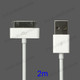 Apple 30pin Dock Connector to USB Cable for iPhone iPad iPod, Length 2M