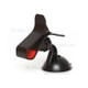 Black 360 Rotary Car Clamp Mount Phone Holder for iPhone Samsung Sony LG GPS PDA Etc, Max Width: 9.5cm