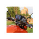 360 Degree Rotation Motorcycle Rearview Mirror Mount w/ Waterproof Phone Case, Size: 16.5 x 9cm