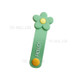 Flower Design Portable Silicone Data Cable Wire Organizer Earphone Cable Cord Winder - Green