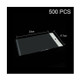 500Pcs/Lot Transparent PE Packaging Storage Bags for Huawei Mate X2 Cases Etc, Inner Size: 23x17.7cm