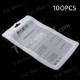 100Pcs/Lot Ziplock Package Bag for iPhone 6s / Samsung Galaxy S6 G920 Cases, Size: 16 x 10.5cm