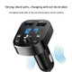 5V/3.1A Bluetooth FM Transmitter Car Charger Wireless Bluetooth FM Radio Adapter Music Player
