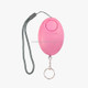 Self Defense Keychain Personal Alarm Emergency Siren Song Survival Whistle Device(Pink)