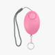 Self Defense Keychain Personal Alarm Emergency Siren Song Survival Whistle Device(Pink)