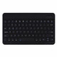 9.7inch Retro Round Keys Wireless Bluetooth Keyboard without Backlit for Android/iOS/Windows/Mac - Black