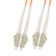 LC-LC Dual-Core Multi Mode Fiber Optic Jumper