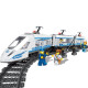 High-speed Rail Train Locomotive with Remote Control Electric Simulation Toy Children's Puzzle Assembled Building Blocks Toys