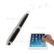 Black 2-in-1 Stylus Touch Pen + Ballpoint Pen for iPhone 6 iPad Samsung Sony HTC