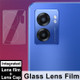 IMAK For Realme Q5i 5G/V23 5G Camera Lens Protector Scratch-resistant Tempered Glass Lens Film + Acrylic Lens Cap