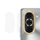 2Pcs / Set For Huawei nova 10 4G Anti-scratch Tempered Glass Camera Lens Protector 2.5D Arc Edge Anti-wear Clear Lens Film