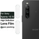 IMAK 2Pcs / Pack Lens Protector for Sony Xperia 10 IV 5G, Scratch Resistant HD Clear Tempered Glass Lens Film