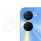 For Realme V20 5G 2Pcs / Set Anti-bubble Ultra Thin Camera Lens Protector 3D Arc Edge Tempered Glass Transparent Camera Lens Cover