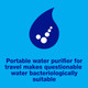Potable Aqua Germicidal Water Purification Tablets | Portable Emergency Personal Water Treatment | Twin Pack | 2 Bottles