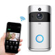 M4 720P Smart WIFI Ultra Low Power Video PIR Visual Doorbell with 3 Battery Slots, Support Mobile Phone Remote Monitoring & Night Vision & 166 Degree Wide-angle Camera Lens (Silver)