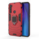 For Xiaomi Redmi Note 8T PC + TPU Shockproof Protective Case with Magnetic Ring Holder(Red)