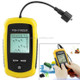 Portable Fish Finder with 2.0 inch Display, Depth Readings From 2.0 to 328ft (0.6-100m)(Yellow)