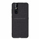 Shockproof Cloth Texture PC+ TPU Protective Case for Vivo V15 Pro (Black)