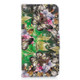 3D Colored Drawing Pattern Horizontal Flip Leather Case for Huawei Mate 20 Pro, with Holder & Card Slots & Wallet(Green Butterfly)