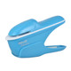 Hand-held Mini Safe Stapleless Staple Max 7 Sheets Paper Binding Machine(Blue)