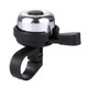 Mini Aluminum Alloy Bicycle Bell Ring(Black)