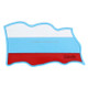 RUS Flag Pattern Car Phone Anti-Slip Mat, Size: 21 x 12 x 0.5cm