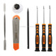 JM-i82 7 in 1 Professional Screwdriver Set Spudger Prying Opening Tool Kit for Mobile Phone / Tablets Repair