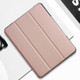 For iPad 9.7 Mutural Horizontal Flip PC + TPU + PU Leather Case with Holder & Pen Slot(Rose Gold)