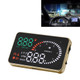 X6 3.5 inch Car OBDII / EUOBD HUD Vehicle-mounted Head Up Display Security System, Support Speed & Water Temperature & Speed Alarm & Fuel Consumption & Battery Voltage, etc.