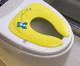 3 PCS Baby Travel Folding Potty Seat Portable Toilet Training Seat Children Urinalpot Chair Pad(Yellow)