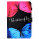 For Galaxy Tab S4 10.5 T830 Colored Drawing Stitching Horizontal Flip Leather Case, with Holder & Card Slots(Butterfly Love)