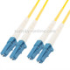 LC-LC Dual-Core Single Mode Fiber Optic Jumper, Length: 3m