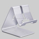 Aluminum Stand Desktop Holder, For iPad, iPhone, Galaxy, Huawei, Xiaomi, HTC, Sony, and other Mobile Phones or Tablets(Silver)