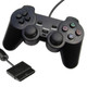 Dual Shock Wired Analog Gaming Controller for PS2(Black)
