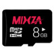 MIXZA 8GB High Speed Class10 Black TF(Micro SD) Memory Card