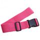 Cross Rainbow Elastic Telescopic Bag Bungee Luggage Packing Belt Travel Luggage Fixed Strap (Rose Red)