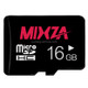 MIXZA 16GB High Speed Class10 Black TF(Micro SD) Memory Card