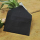 10 PCS Creative Vintage Kraft Business Card Storage Envelope(Black)