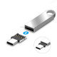Mini Aluminum Alloy USB-C / Type-C Male to USB Female OTG Adapter Connector, For USB Flash Drive Disk, Galaxy S8 & S8 + / LG G6 / Huawei P10 & P10 Plus / Xiaomi Mi6 & Max 2 and other Smartphones