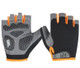 Cycling Shock Absorbing Anti-Slip Gloves Fitness Weight Lifting Training Half-finger Gloves, Size:XL(Black+Orange)