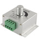 Aluminum Single Color Dimmer Switch LED Dimmer Controller for Strip Light DC12-24V, Output Current: 8A(Silver)