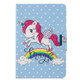 For 8 inch  Tablet PC Universal Colored Drawing Horizontal Flip PU Leather Case with Holder & Card Slot(Little Pegasus)