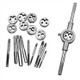 30 PCS Multi-specification Tap and Die Combination Set Hand Metric Wire Tapping Wrench Winch