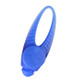 LED Night Light Pet Safety Collar Silicone Pendant (Blue)