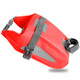 Outdoor Waterproof Multi-functional PVC Bag Tool Bag for Bicycle(Red)